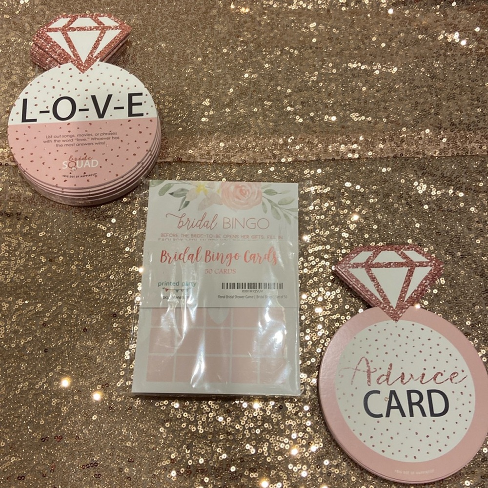 Bridal Shower Games Set